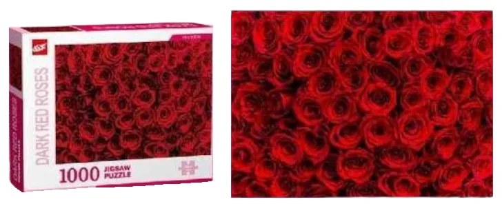 Puzzle 1000 κομματιών - Roses - GXF1000-58B1000