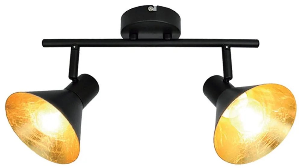 Φωτιστικό Οροφής - Σποτ Harvey 4167100 Black Viokef Metal