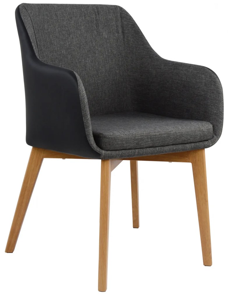 ΠΟΛΥΘΡΟΝΑΚΙ ΜΕ ΥΦΑΣΜΑ ΣΚΟΥΡΟ ΓΚΡΙ Κ PU ΜΑΥΡΟ FB90141.01 57x59x86Υεκ. 0505827