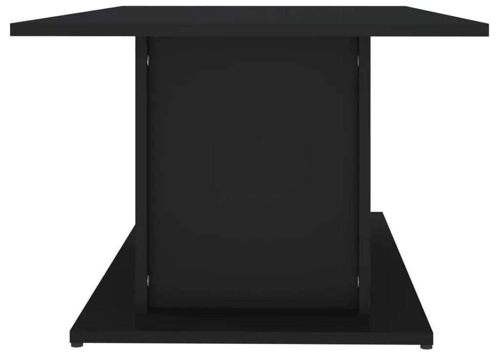 Τραπεζάκι Σαλονιού Μαύρο 102 x 55,5 x 40 εκ. από Μοριοσανίδα - Μαύρο