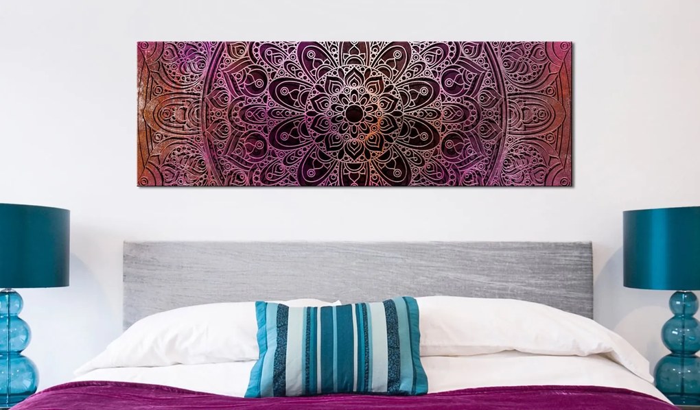 Πίνακας - Mandala: Amethyst Energy 120x40