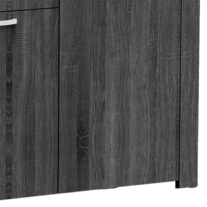 Μπουφές Kinley grey-wenge 210x40x82εκ