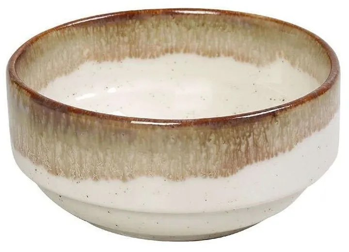 Μπωλ Σερβιρίσματος Essentials OWQ117K6 12x12x5,5cm Beige Espiel Small Ceramic
