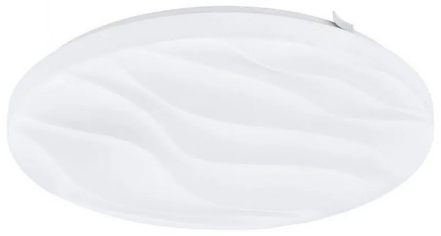 Φωτιστικό Οροφής-Πλαφονιέρα Led Benariba 99343 Ø330 3000K White Eglo Μέταλλο,Πλαστικό