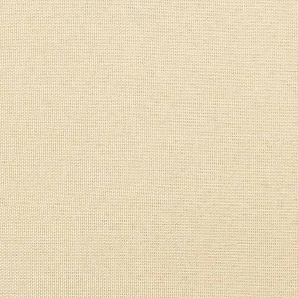 vidaXL Πάνελ Τοίχου 12 τεμ. Κρεμ 60 x 15 εκ. 1,08 μ² Υφασμάτινα