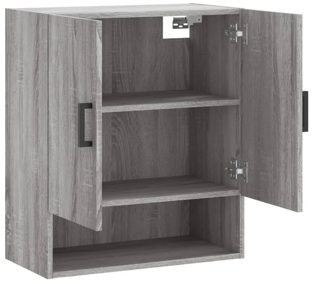 vidaXL Ντουλάπι Τοίχου Γκρι Sonoma 60 x 31 x 70 εκ. από Επεξεργ. Ξύλο
