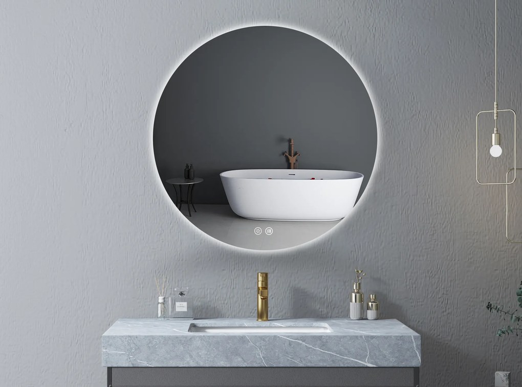 Καθρέφτης MERILYN LED φ80 κωδ. 3MMER8080LED