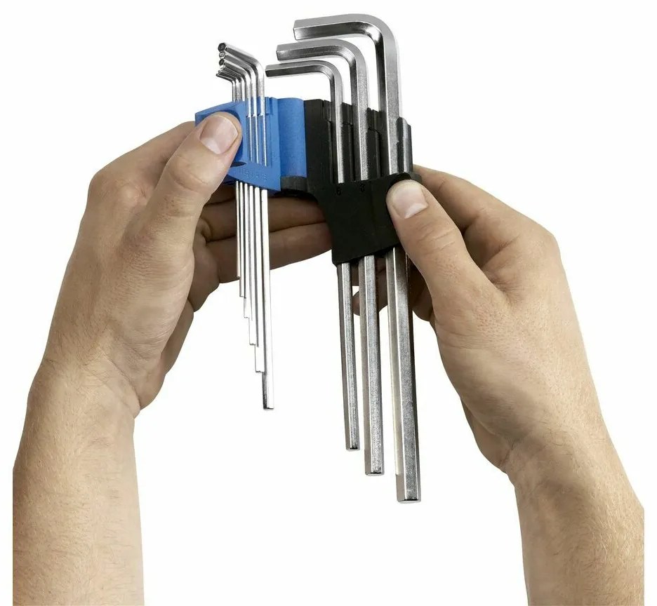 Σετ Κλειδιά Allen WITTE 1,5-2-2,5-3-4-5-6-8-10 mm Εξάγωνο Σετ Κλειδιά Allen 9 Τεμάχια