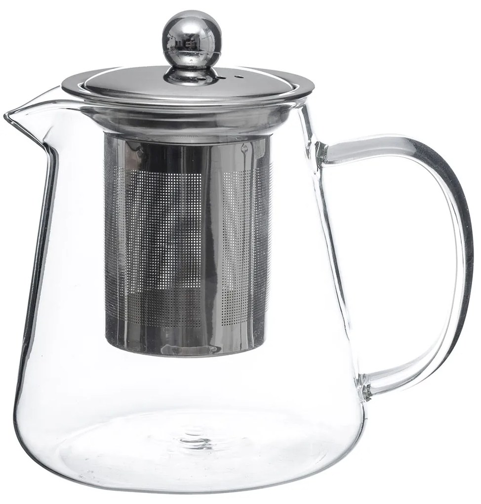 Τσαγιέρα Με Φίλτρο 800ml S-D Glass Spout 160519