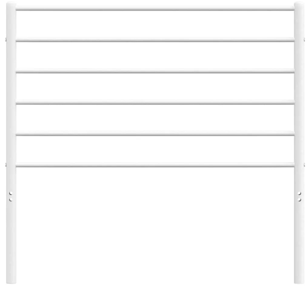 vidaXL Κεφαλάρι Λευκό 100 εκ. Μεταλλικό