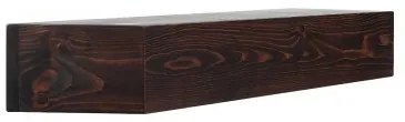 VEVOR Fireplace Mantel Wood Shelf Floating Rustic Fireplace Mantel 72&quot; Brown