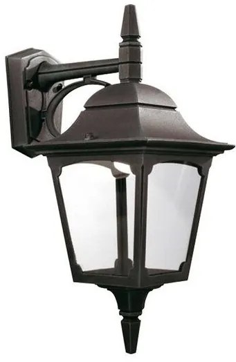 Φανάρι  Απλίκα Φωτιστικό Τοίχου 1xE27  Μαύρο  IP44  44cm  Chapel CP2-BLACK Elstead Lighting-CP2-BLACK-Μαύρο CP2-BLACK