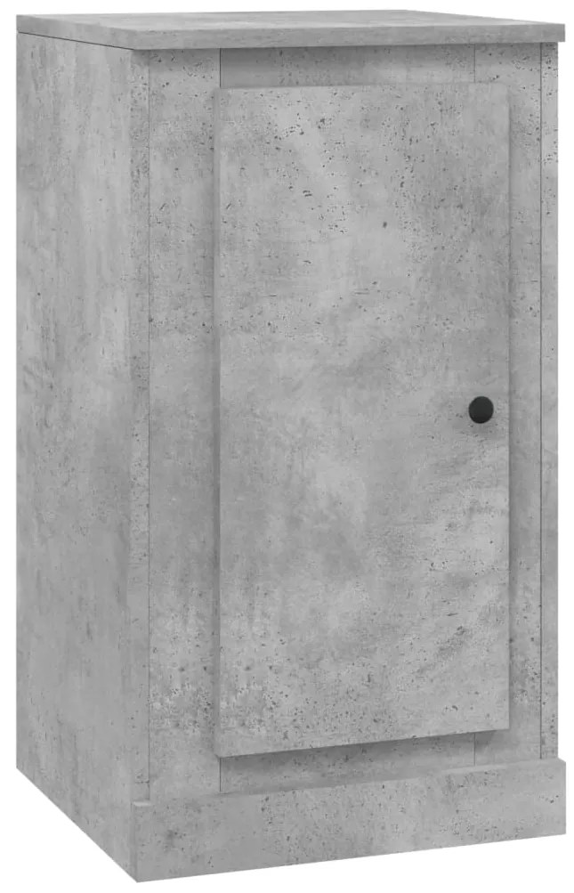 vidaXL Ντουλάπι Γκρι Σκυροδέματος 37,5x35,5x67,5 εκ. από Επεξεργ. Ξύλο