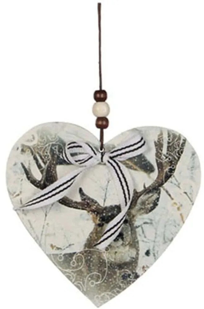 Χριστουγεννιάτικο Στολίδι Καρδιά 02.103613 Multi