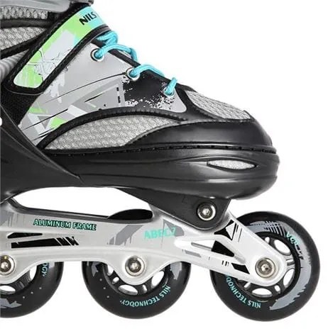 Roller NA 10602A INLINE SKATES ΜΑΥΡΟ NILS EXTREME