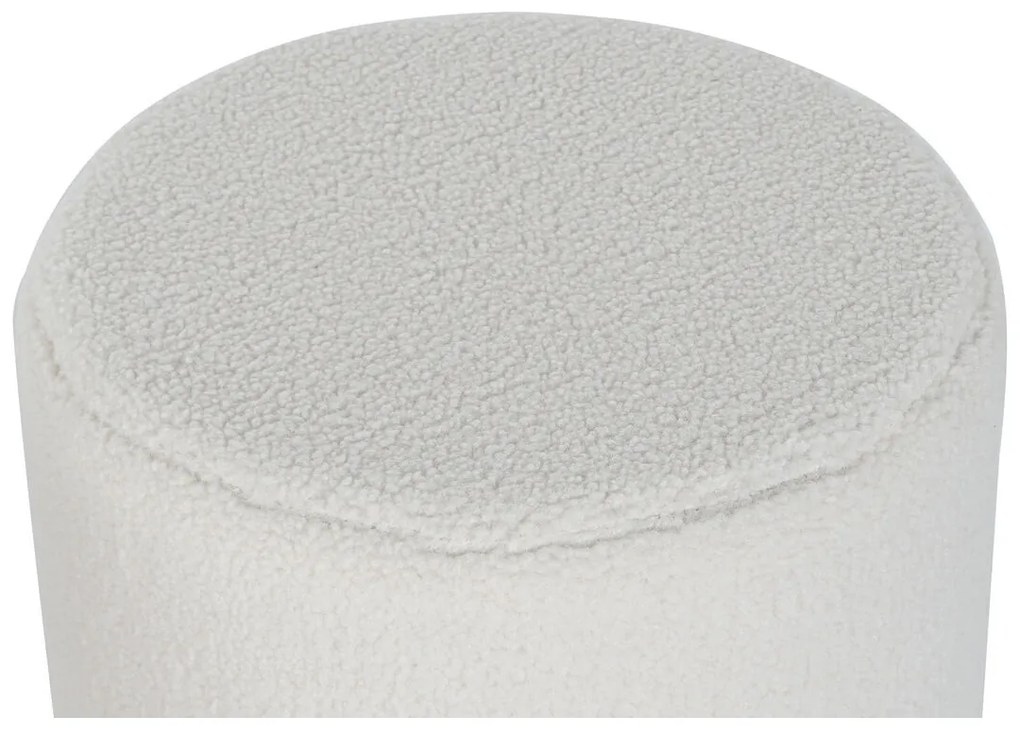 Υποπόδια DKD Home Decor Λευκό Μαύρο πολυεστέρας Ξύλο MDF Scandi 60 x 60 x 45 cm (3 Μονάδες)