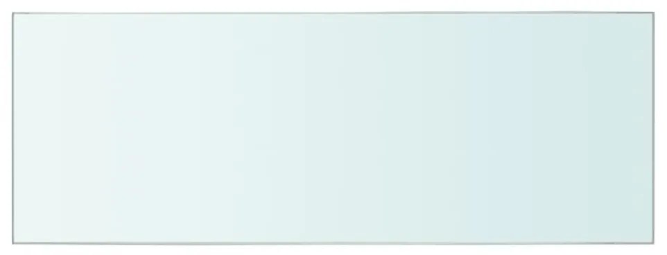 Ράφια Πάνελ 2 τεμ. Διάφανα 40 x 12 εκ. Γυάλινα - Διαφανές