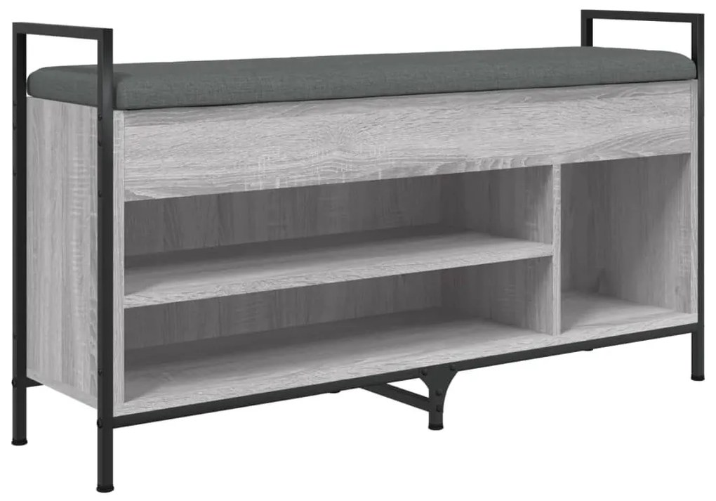 vidaXL Παπουτσοθήκη Γκρι Sonoma 105,5x32x57,5 εκ. Επεξεργασμένο Ξύλο