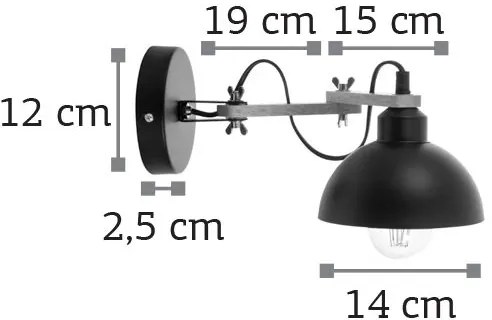 Απλίκα τοίχου InLight 43382-Λευκό