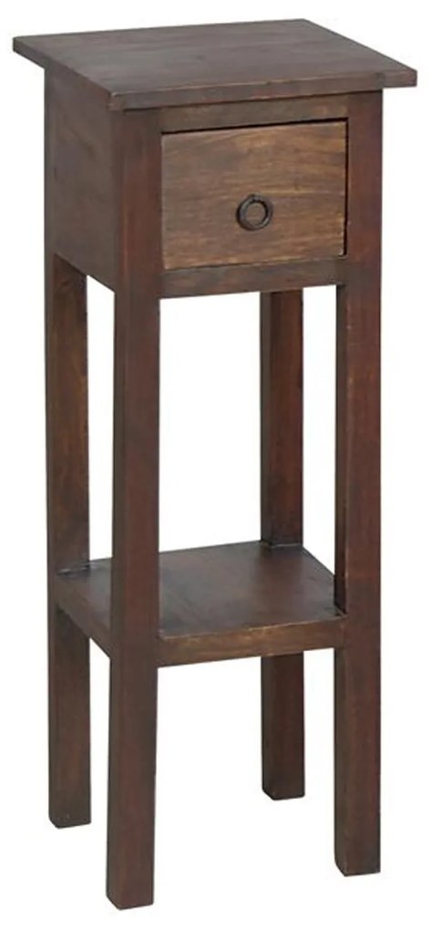 Έπιπλο Stand Ψηλό Classic ΕΙ391,1 Καρυδί 25x25H65cm