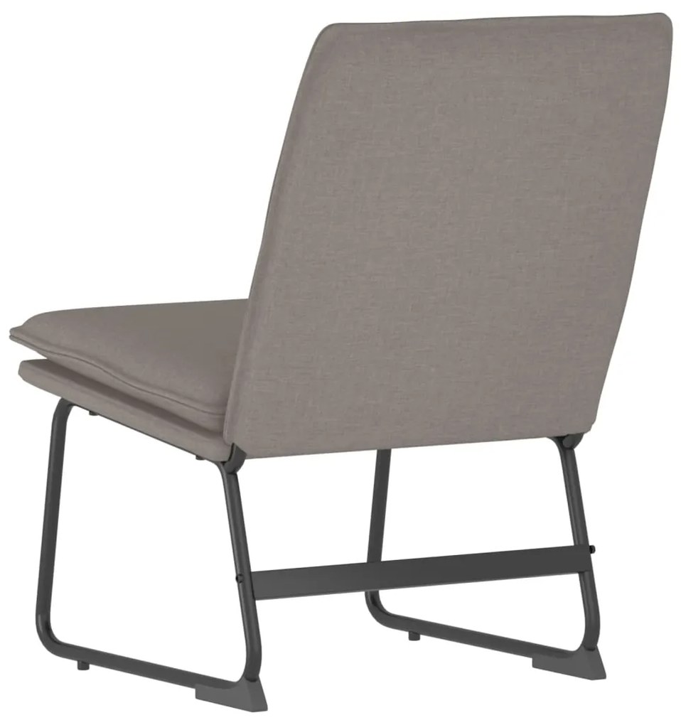 vidaXL Πολυθρόνα Taupe 52 x 75 x 76 εκ. Υφασμάτινη