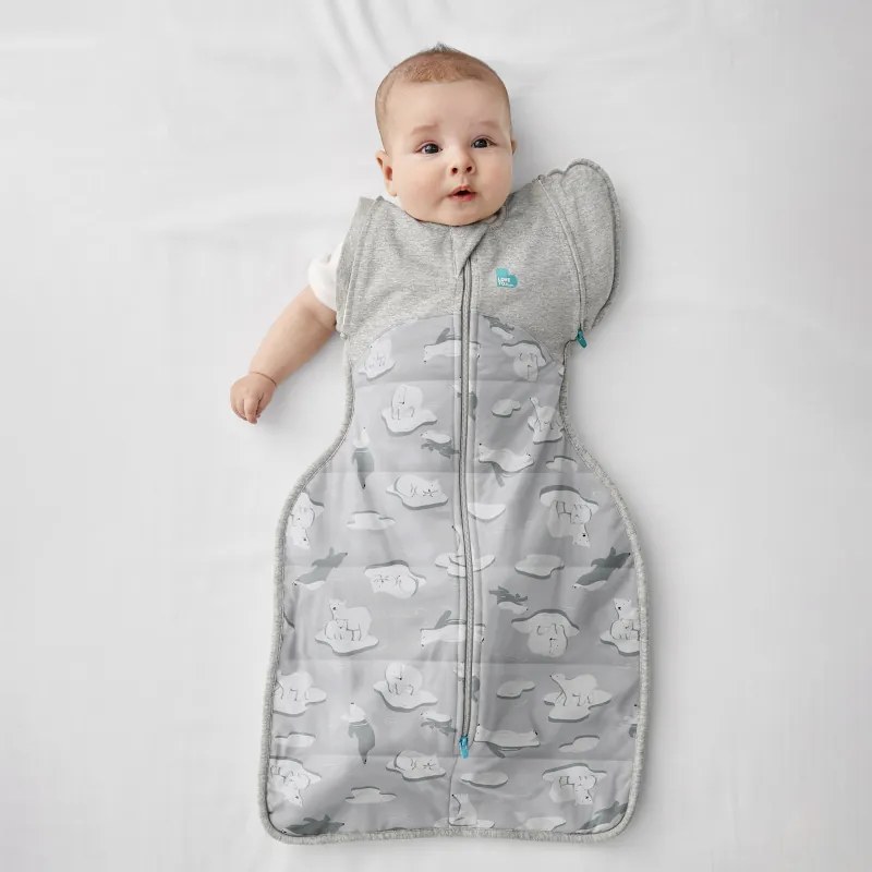 Υπνόσακος LoveToDream Swaddle up Transition bag 3.5tog Grey 6-8.5kg Medium