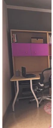 Irven  Γραφείο με ράφια Irven BookieDesk BEST-180009