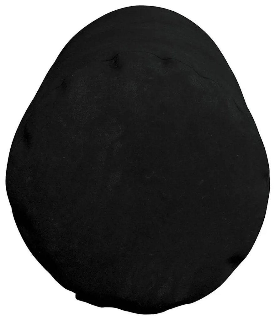 vidaXL Μαξιλάρια Στήριγμα 2 pcs Μαύρο Ø 25 x 70 cm Ύφασμα Μικροΐνας