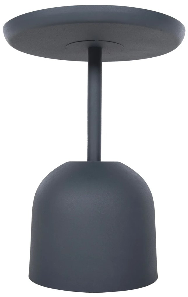 ΤΡΑΠΕΖΙ ΒΟΗΘΗΤΙΚΟ ΣΤΡΟΓΓΥΛΟ DELBEL HM4261.05 ΜΕΤΑΛΛΟ ΜΠΛΕ ΣΚΟΥΡΟ Φ39,5x53,5Υ εκ. - 0535386 - HM4261.05