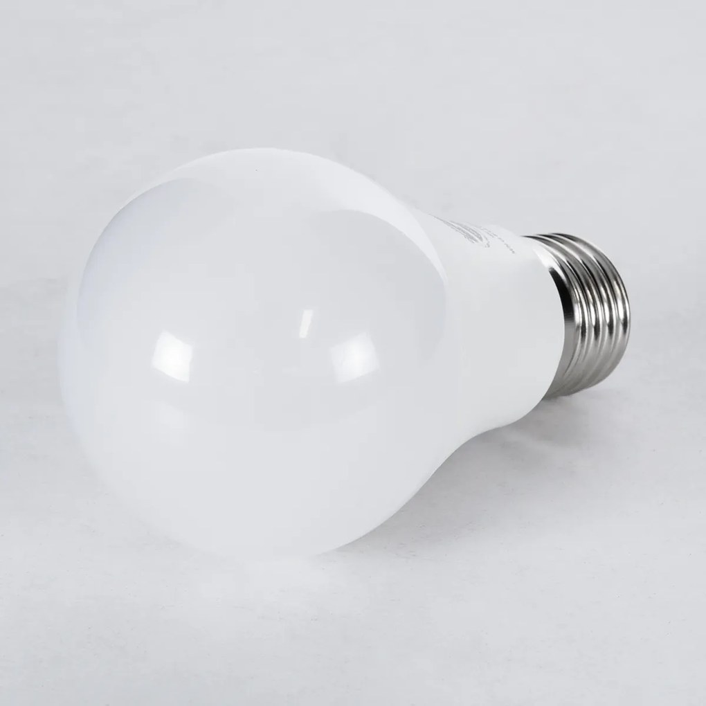 GloboStar 60046 Λάμπα LED E27 A60 Γλόμπος 10W 970lm 260° AC 220-240V IP20 Φ6 x Υ11cm Φυσικό Λευκό 4500K Dimmable - 3 Years Warranty - 60046