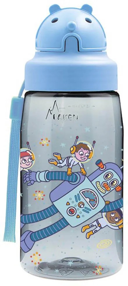 Παγούρι 450ml Με Καλαμάκι Laken Space Robot