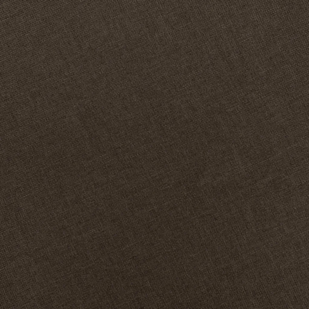 vidaXL Μπερζέρα Καφέ Υφασμάτινη με Υποπόδιο