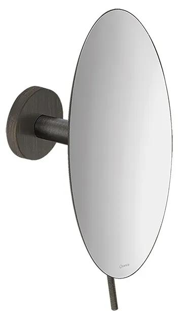 Καθρέπτης Μεγεθυντικός Επίτοιχος Dark Bronze Mat Μεγέθυνση x3 Sanco Cosmetic Mirrors MR-702-DM25