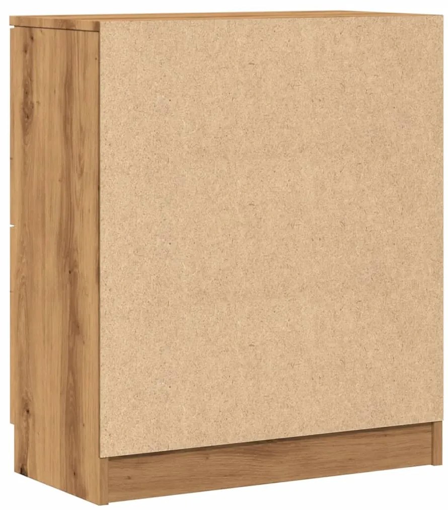 vidaXL Μπουφές Αρτισιανή Δρυς 60 x 30 x 70 εκ. από Επεξεργασμένο Ξύλο