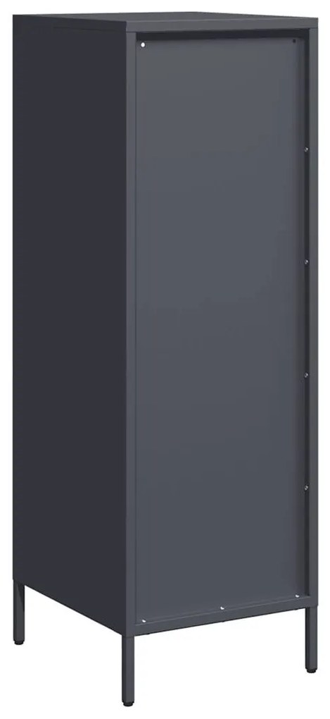 vidaXL Ντουλάπι Ανθρακί 39x35x103,5 εκ. από Ατσάλι