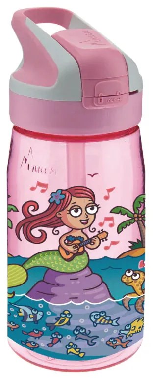 Παγούρι 450ml Με Καλαμάκι Laken Ukelele