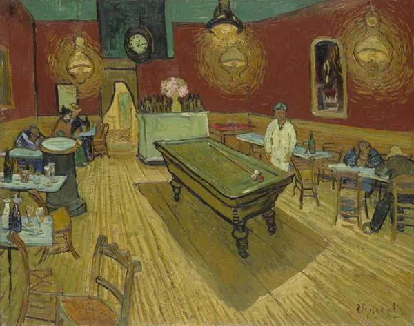 Vincent van Gogh - Εκτύπωση έργου τέχνης The Night Cafe, 1888, (40 x 30 cm)
