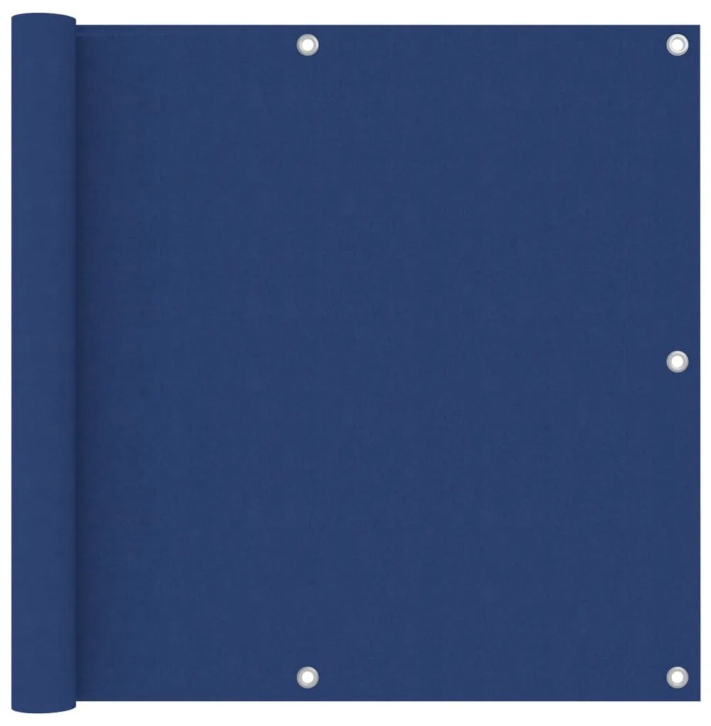vidaXL Διαχωριστικό Βεράντας Μπλε 90 x 600 εκ. Ύφασμα Oxford