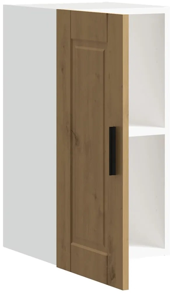 ντουλάπι τοίχου κουζίνας "Porto" Artisan Oak Engineered Wood - Καφέ