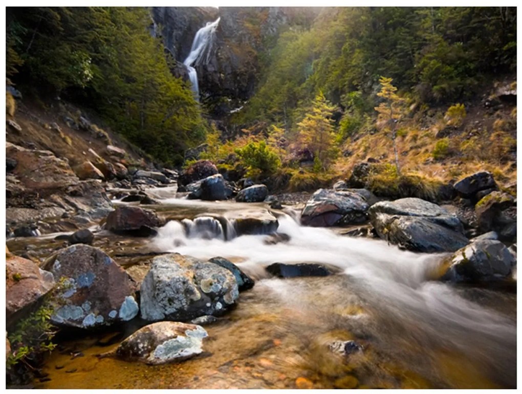 Φωτοταπετσαρία - Ohakune - Waterfalls in New Zealand 350x270