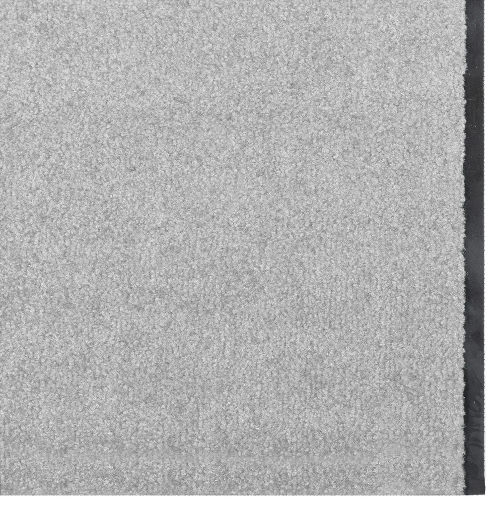 vidaXL Πατάκι πόρτας  Ορθογώνιο Γκρι 120x350 εκ