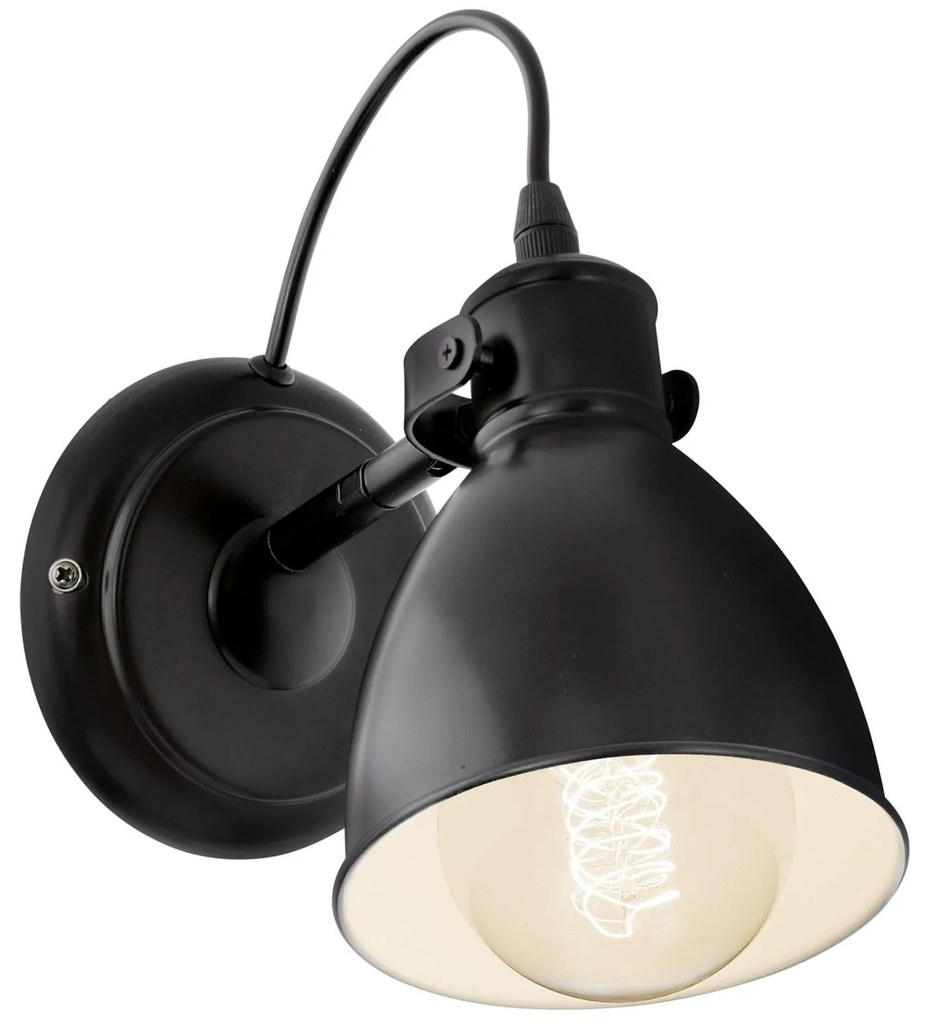 Φωτιστικό Τοίχου Priddy 49468 Black Eglo Metal