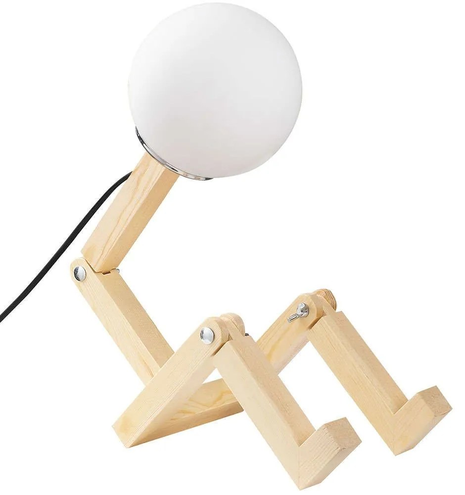 Φωτιστικό Επιτραπέζιο Milet 525NOR2148 15x17x56cm E27 40W Natural Opviq