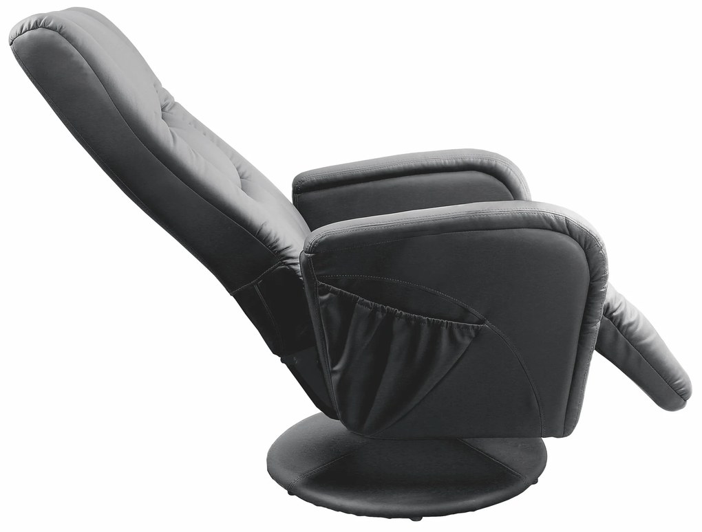 PULSAR recliner chair, color: black DIOMMI V-CH-PULSAR-FOT-CZARNY