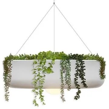 Κρεμαστό Φωτιστικό Οροφής LED IP54 3000K Elba LUMELB059XXHWNW New Garden-LUMELB059XXHWNW-Λευκό LUMELB059XXHWNW