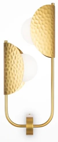 Απλίκα Φωτιστικό Τοίχου 2xG9 Ορείχαλκος Tropic MOD164WL-02BS1 Maytoni MOD164WL-02BS1 Ορείχαλκος