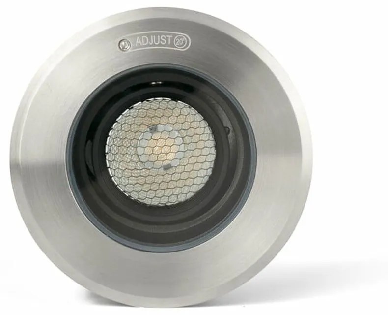 Φωτιστικό Οροφής - Spot Χωνευτό Geiser 130 70305 LED 7W 3000K 242lm 38° IP67 13x12cm Satin Stainless Faro Barcelona