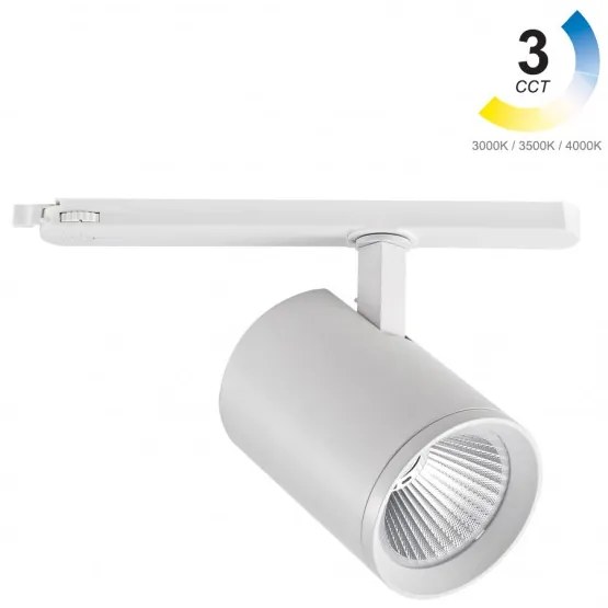 Σποτ Ράγας Τριφασικό LED 38W Περιστρεφόμενο 36o 3CCT Loko GK 43-000872 Μαύρο