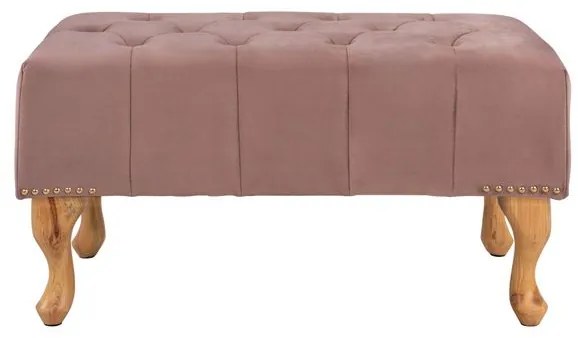 ΤΑΜΠΟΥΡΕ T.CHESTERFIELD EMMA HM226.05 ΣΑΠΙΟ ΜΗΛΟ ΒΕΛΟΥΔΟ-ΠΟΔΙΑ ΣΕ ΦΥΣΙΚΟ 78x46x40Y