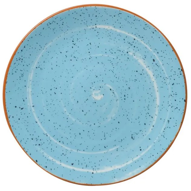 Πιατέλα Πορσελάνης Στρογγυλή Aegean Blue 31εκ. Ν. 4269 - DOT